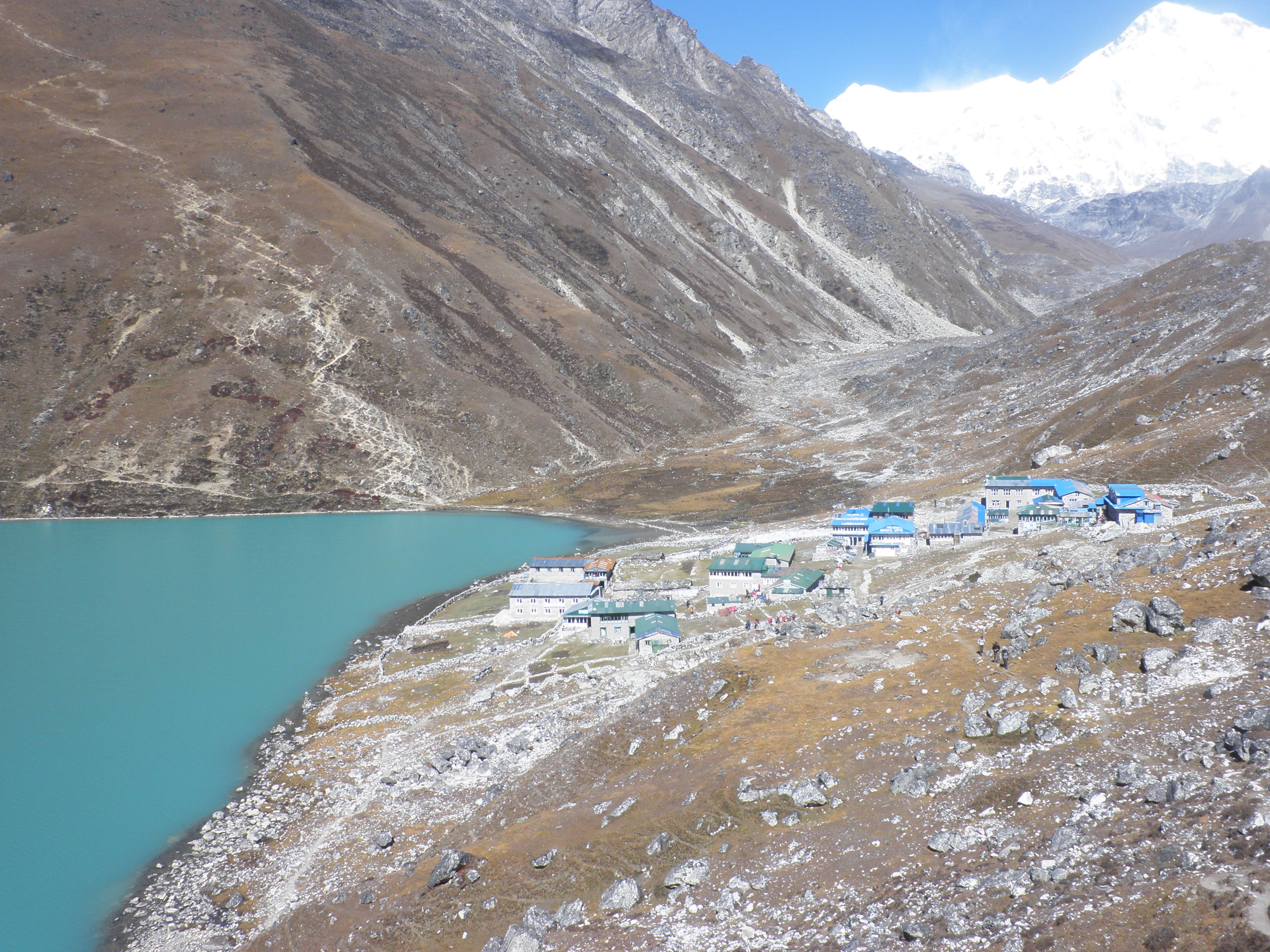Lacs de Gokyo et son pic